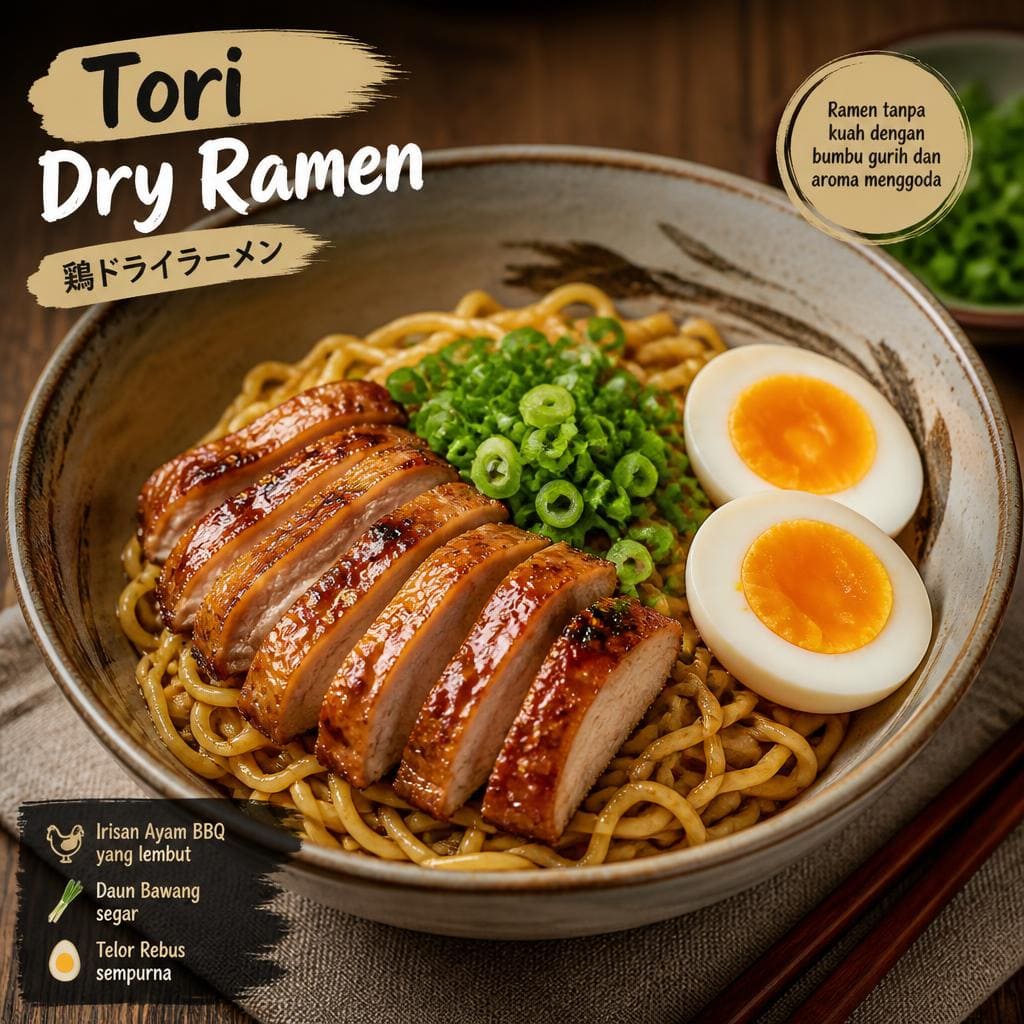 Tori Dry Ramen D’ Cost Seafood